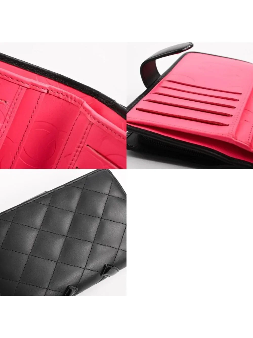 Chanel Bifold Wallet Cambon Line